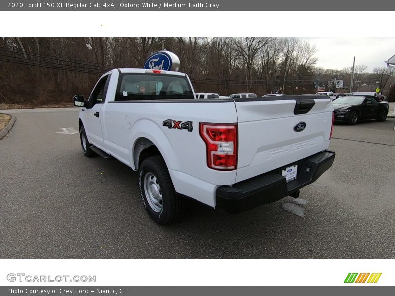 Oxford White / Medium Earth Gray 2020 Ford F150 XL Regular Cab 4x4