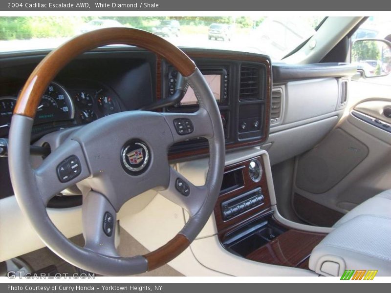 White Diamond / Shale 2004 Cadillac Escalade AWD