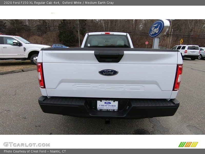 Oxford White / Medium Earth Gray 2020 Ford F150 XL Regular Cab 4x4