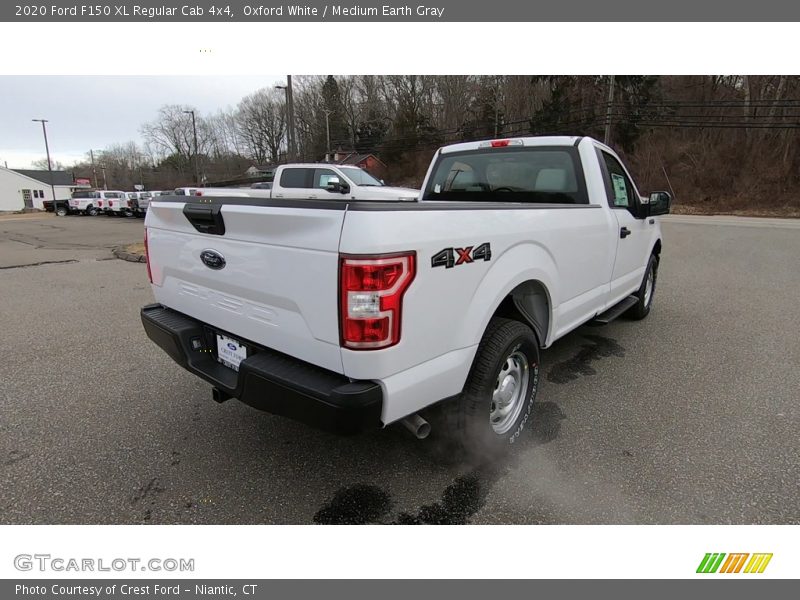 Oxford White / Medium Earth Gray 2020 Ford F150 XL Regular Cab 4x4