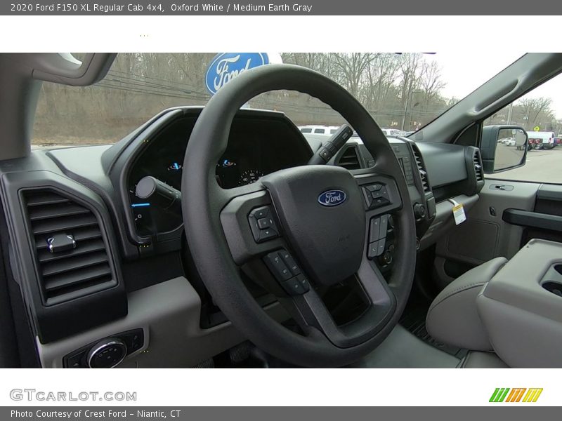 Oxford White / Medium Earth Gray 2020 Ford F150 XL Regular Cab 4x4