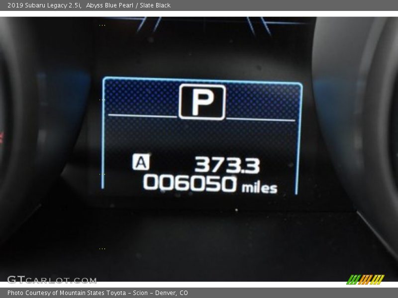 Abyss Blue Pearl / Slate Black 2019 Subaru Legacy 2.5i