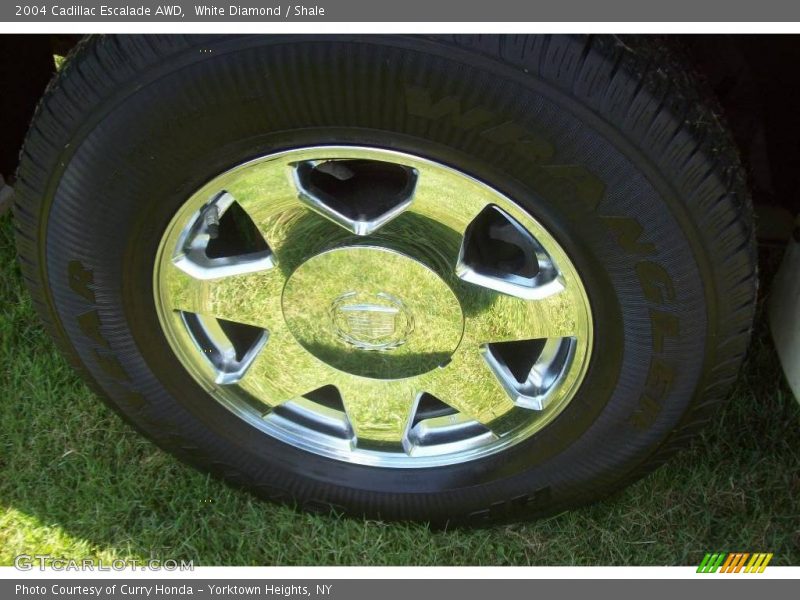 White Diamond / Shale 2004 Cadillac Escalade AWD