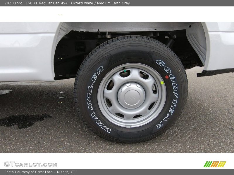 Oxford White / Medium Earth Gray 2020 Ford F150 XL Regular Cab 4x4