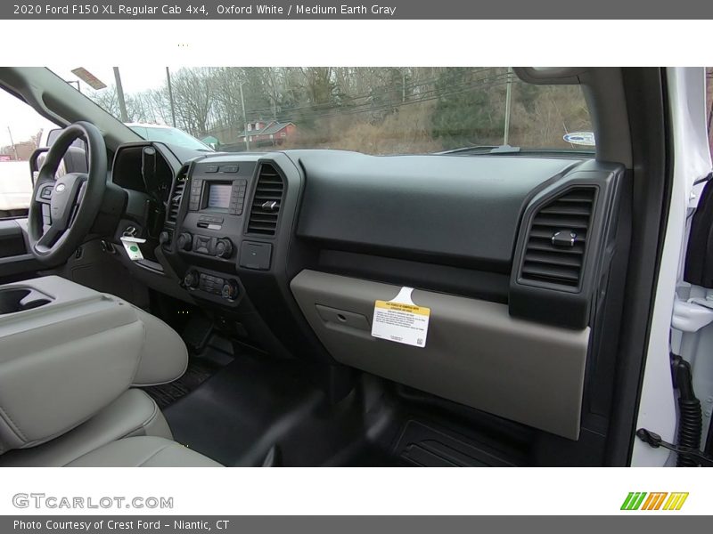 Oxford White / Medium Earth Gray 2020 Ford F150 XL Regular Cab 4x4