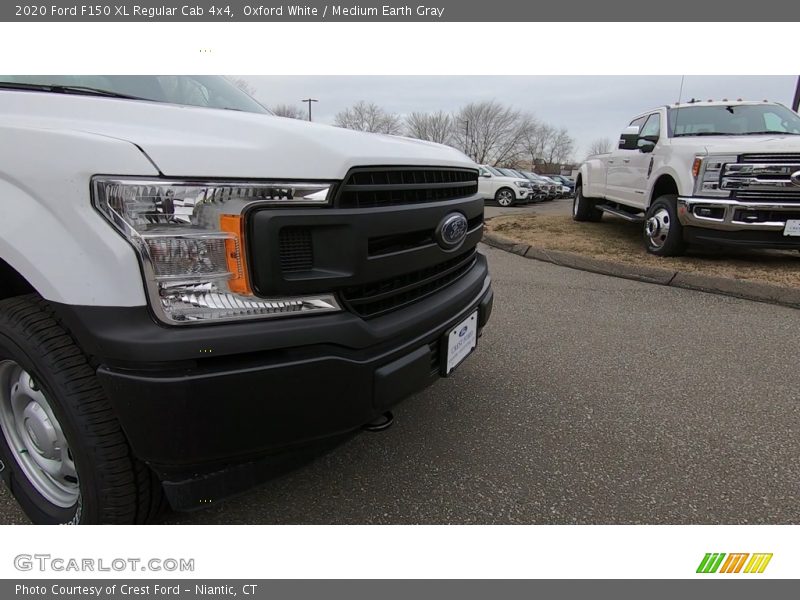 Oxford White / Medium Earth Gray 2020 Ford F150 XL Regular Cab 4x4