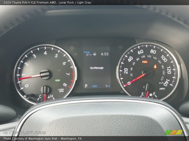  2020 RAV4 XLE Premium AWD XLE Premium AWD Gauges