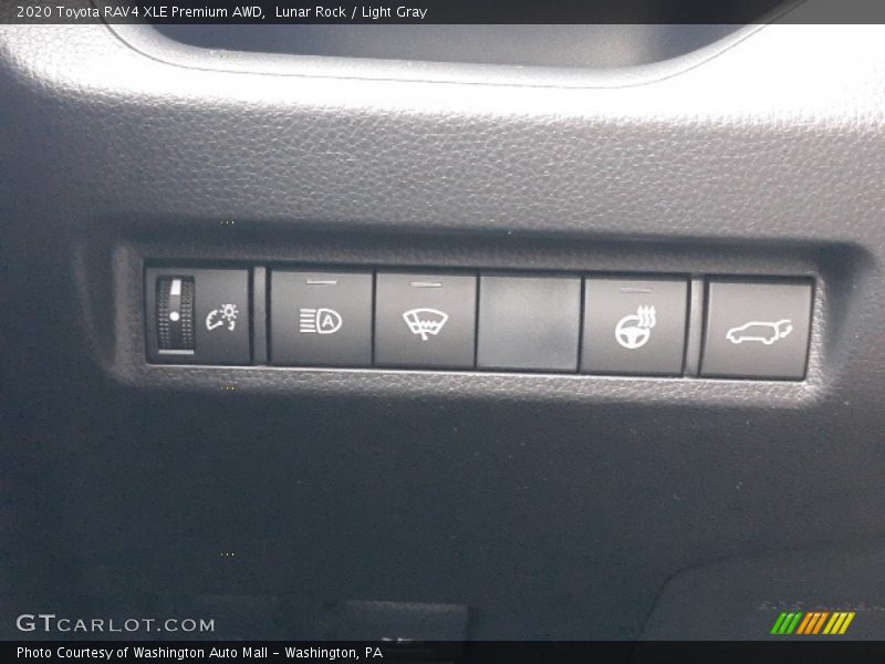 Controls of 2020 RAV4 XLE Premium AWD