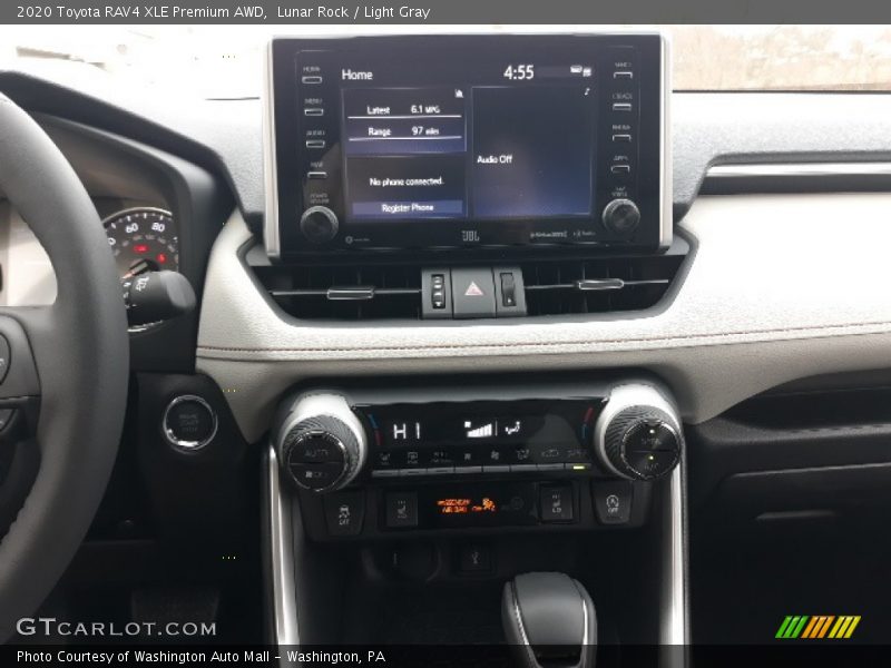 Lunar Rock / Light Gray 2020 Toyota RAV4 XLE Premium AWD