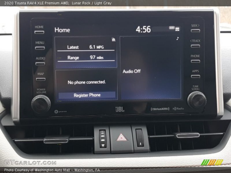 Lunar Rock / Light Gray 2020 Toyota RAV4 XLE Premium AWD