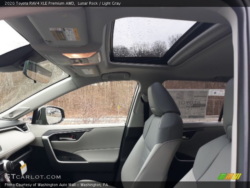 Lunar Rock / Light Gray 2020 Toyota RAV4 XLE Premium AWD