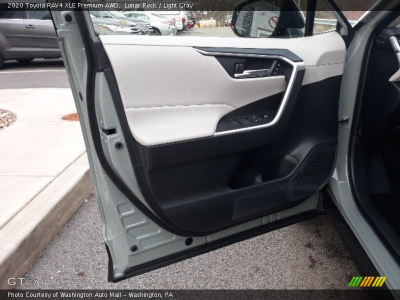 Door Panel of 2020 RAV4 XLE Premium AWD