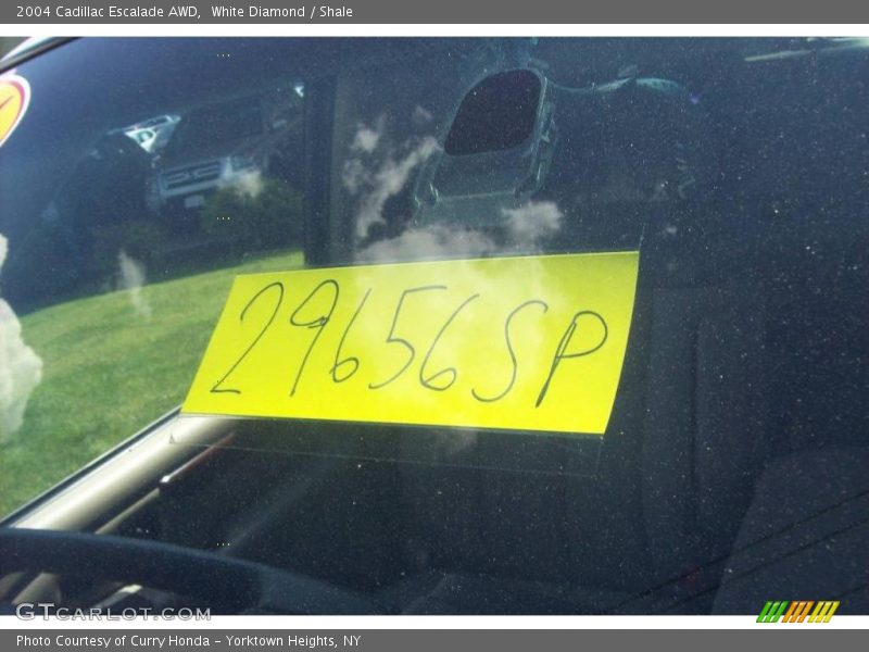 White Diamond / Shale 2004 Cadillac Escalade AWD