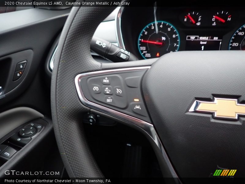 Cayenne Orange Metallic / Ash Gray 2020 Chevrolet Equinox LS AWD