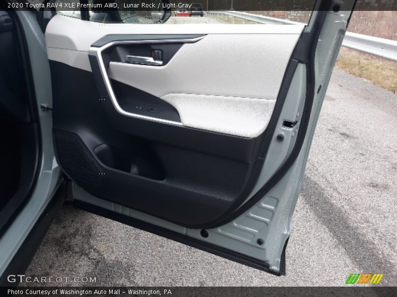 Lunar Rock / Light Gray 2020 Toyota RAV4 XLE Premium AWD