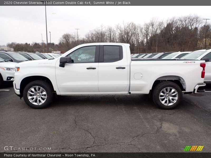  2020 Silverado 1500 Custom Double Cab 4x4 Summit White