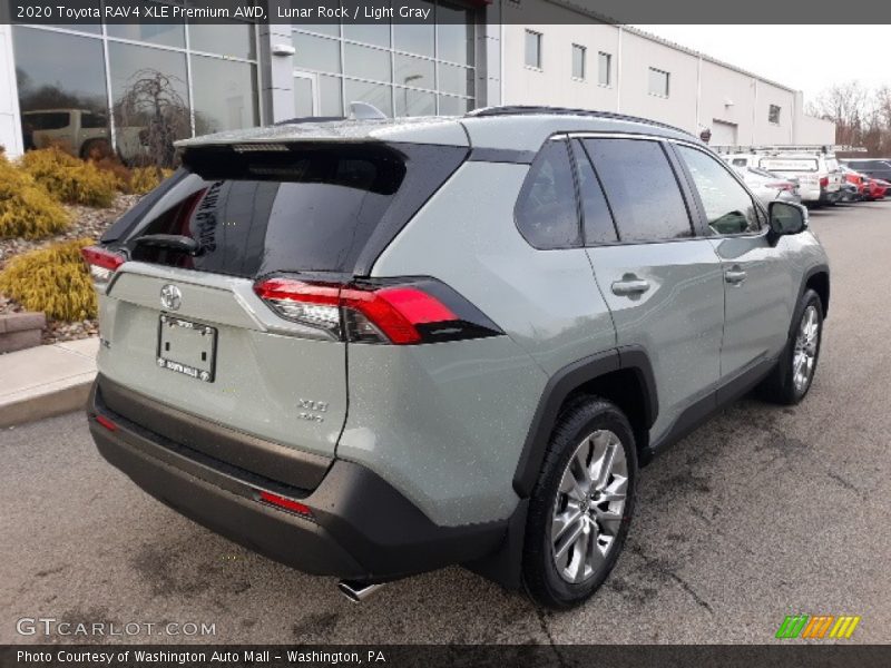 Lunar Rock / Light Gray 2020 Toyota RAV4 XLE Premium AWD