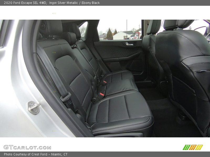 Ingot Silver Metallic / Ebony Black 2020 Ford Escape SEL 4WD