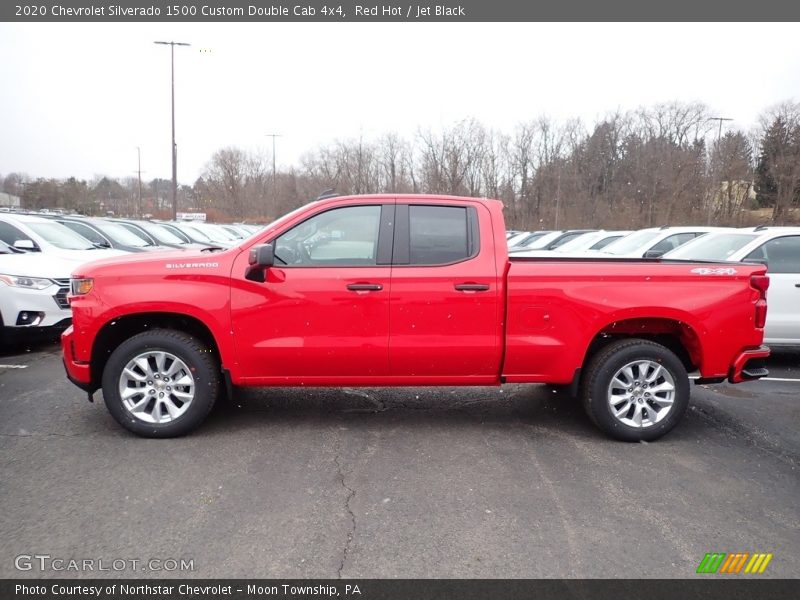  2020 Silverado 1500 Custom Double Cab 4x4 Red Hot