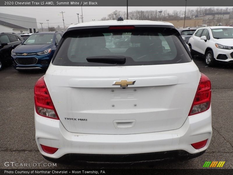 Summit White / Jet Black 2020 Chevrolet Trax LS AWD
