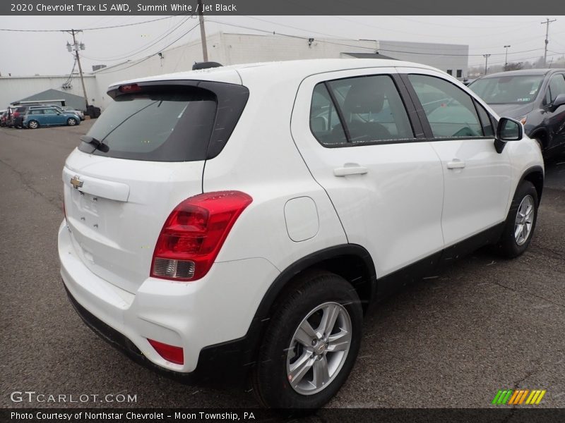 Summit White / Jet Black 2020 Chevrolet Trax LS AWD