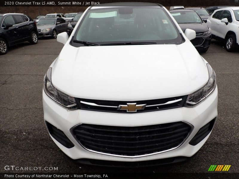 Summit White / Jet Black 2020 Chevrolet Trax LS AWD