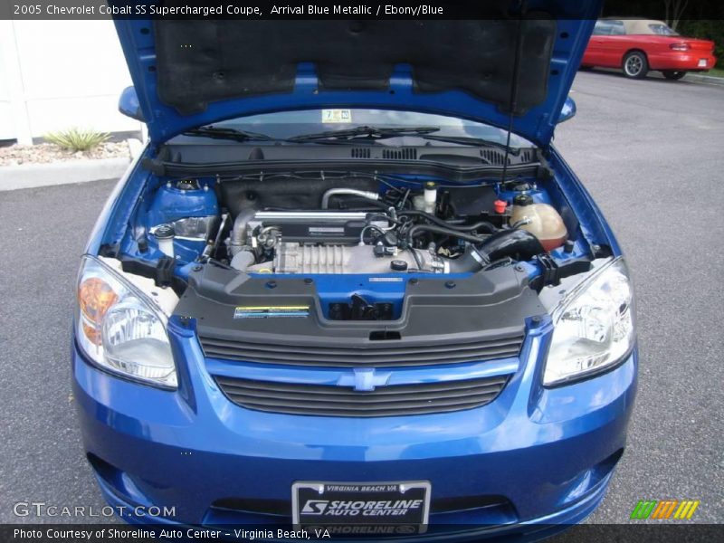 Arrival Blue Metallic / Ebony/Blue 2005 Chevrolet Cobalt SS Supercharged Coupe