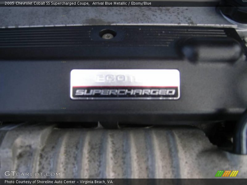Arrival Blue Metallic / Ebony/Blue 2005 Chevrolet Cobalt SS Supercharged Coupe