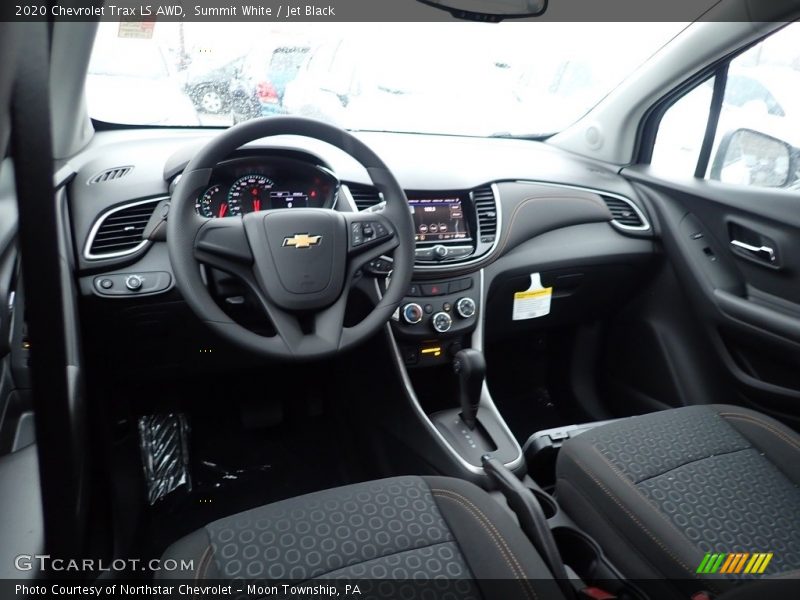Summit White / Jet Black 2020 Chevrolet Trax LS AWD