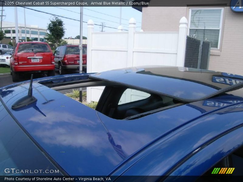 Arrival Blue Metallic / Ebony/Blue 2005 Chevrolet Cobalt SS Supercharged Coupe