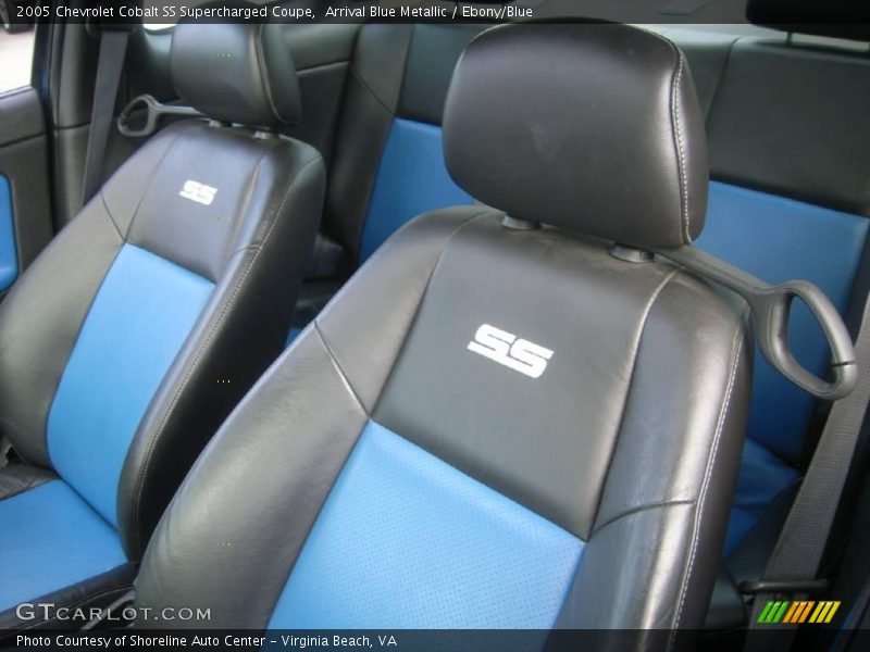 Arrival Blue Metallic / Ebony/Blue 2005 Chevrolet Cobalt SS Supercharged Coupe