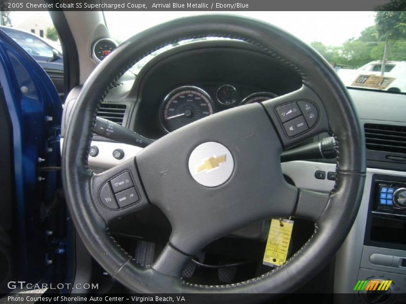 Arrival Blue Metallic / Ebony/Blue 2005 Chevrolet Cobalt SS Supercharged Coupe