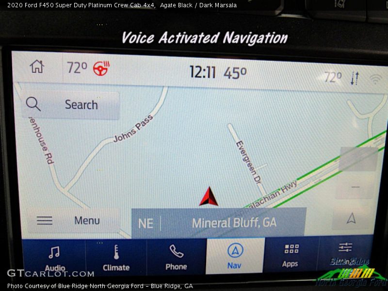 Agate Black / Dark Marsala 2020 Ford F450 Super Duty Platinum Crew Cab 4x4