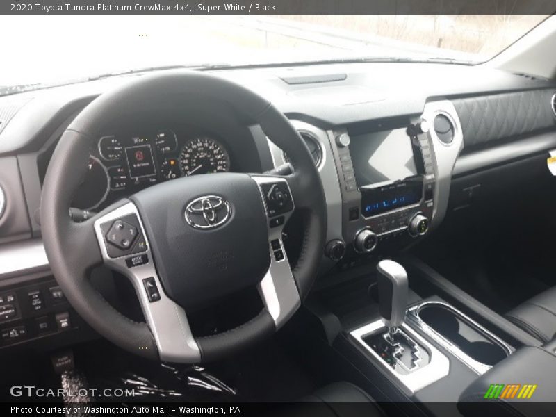 Super White / Black 2020 Toyota Tundra Platinum CrewMax 4x4