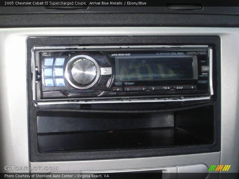 Arrival Blue Metallic / Ebony/Blue 2005 Chevrolet Cobalt SS Supercharged Coupe