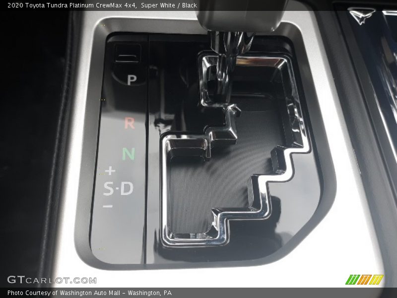 Super White / Black 2020 Toyota Tundra Platinum CrewMax 4x4