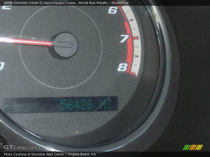 Arrival Blue Metallic / Ebony/Blue 2005 Chevrolet Cobalt SS Supercharged Coupe