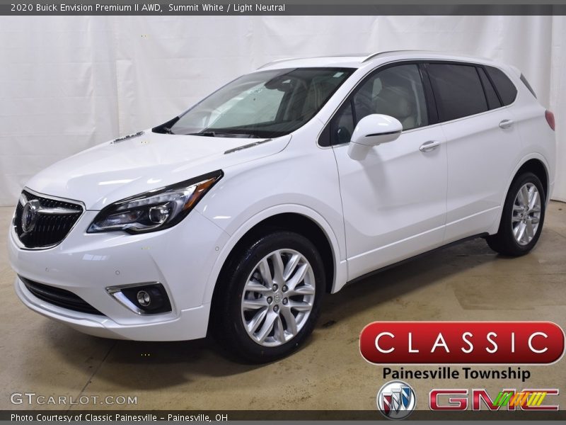 Summit White / Light Neutral 2020 Buick Envision Premium II AWD