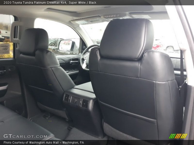 Super White / Black 2020 Toyota Tundra Platinum CrewMax 4x4