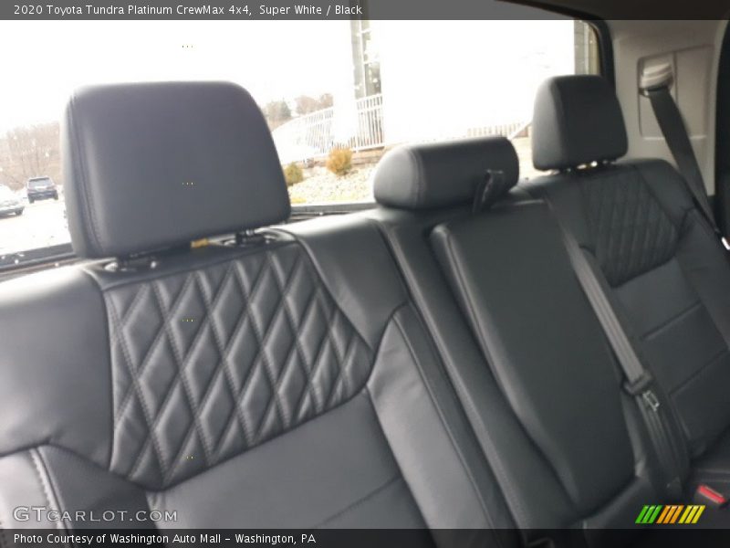 Super White / Black 2020 Toyota Tundra Platinum CrewMax 4x4