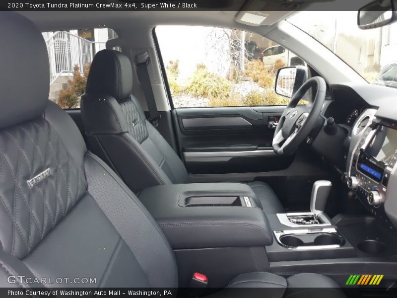 Super White / Black 2020 Toyota Tundra Platinum CrewMax 4x4