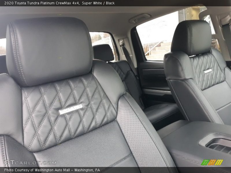Super White / Black 2020 Toyota Tundra Platinum CrewMax 4x4