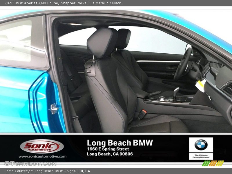 Snapper Rocks Blue Metallic / Black 2020 BMW 4 Series 440i Coupe