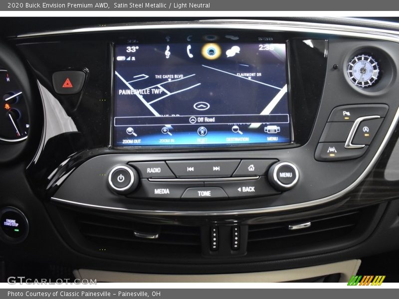 Satin Steel Metallic / Light Neutral 2020 Buick Envision Premium AWD