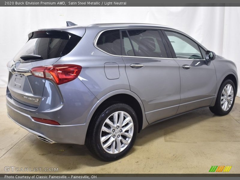 Satin Steel Metallic / Light Neutral 2020 Buick Envision Premium AWD