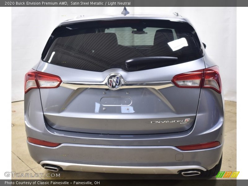 Satin Steel Metallic / Light Neutral 2020 Buick Envision Premium AWD