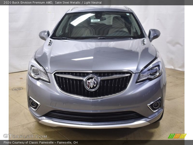Satin Steel Metallic / Light Neutral 2020 Buick Envision Premium AWD