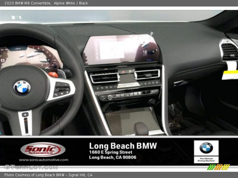 Alpine White / Black 2020 BMW M8 Convertible