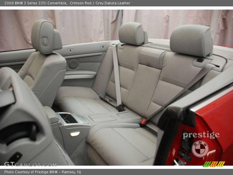 Crimson Red / Grey Dakota Leather 2009 BMW 3 Series 335i Convertible
