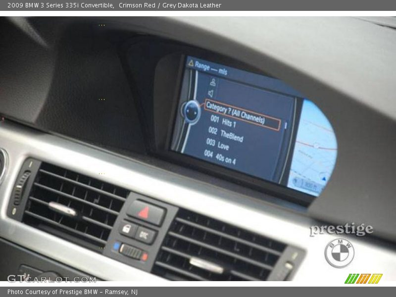 Crimson Red / Grey Dakota Leather 2009 BMW 3 Series 335i Convertible